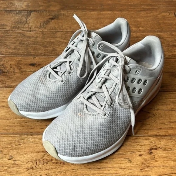 Nike Air Max Bella TR 4 Running Shoes Trainers Sneakers Gray Rose White Size 9 - Picture 7 of 12